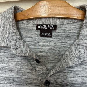 MICHAEL KORS - Men’s size Large, short sleeved, 60%cotton40%polyester